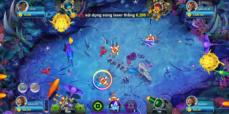 Phân tích các loại cá trong game bắn cá và giá trị thưởng 